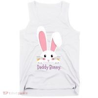 Daddy Bunny Funny Easter Family Bunny Tank Top thumb 0