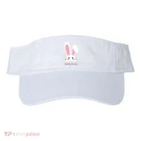 Daddy Bunny Funny Easter Family Bunny Visor thumb 0