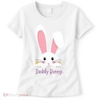 Daddy Bunny Funny Easter Family Bunny Women's T-Shirt thumb 0