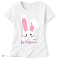 Daddy Bunny Funny Easter Family Bunny Women's T-Shirt thumb 0