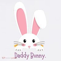 Daddy Bunny Funny Easter Family Bunny Women's T-Shirt thumb 6