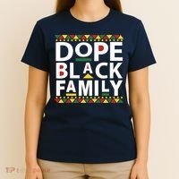 Dope Black Family Reunion Matching Family Picture T-Shirt thumb 4