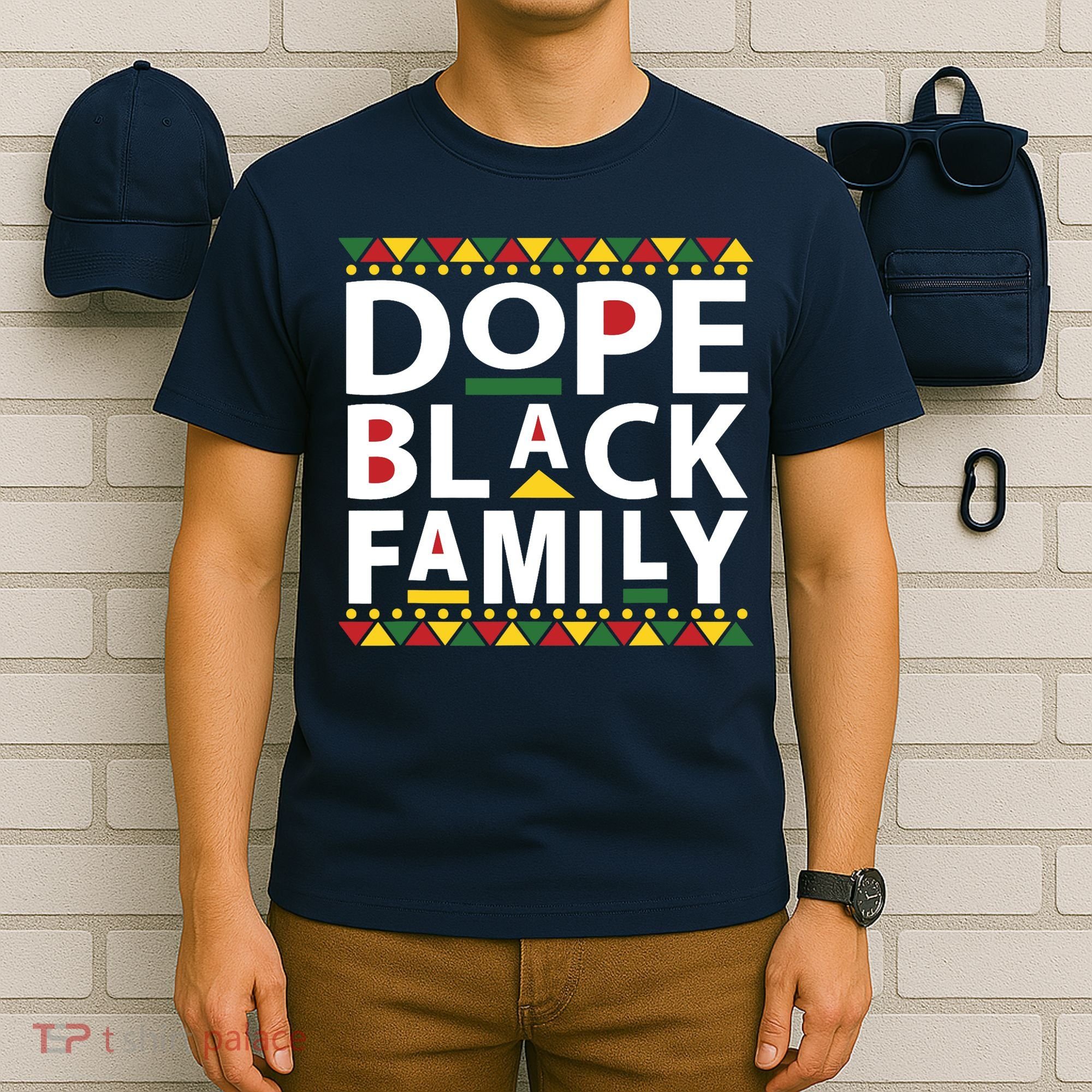 Dope Black Family Reunion Matching Family Picture T-Shirt