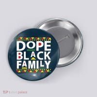 Dope Black Family Reunion Matching Family Picture Button thumb 0