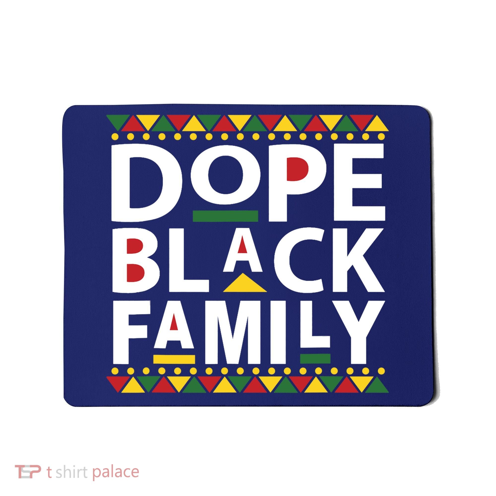Dope Black Family Reunion Matching Family Picture Mousepad