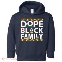 Dope Black Family Reunion Matching Family Picture Toddler Hoodie thumb 0