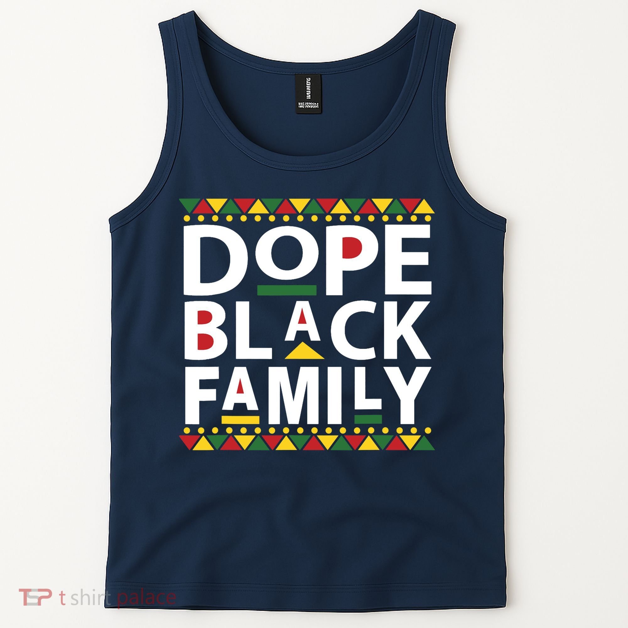 Dope Black Family Reunion Matching Family Picture Tank Top