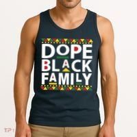 Dope Black Family Reunion Matching Family Picture Tank Top thumb 3