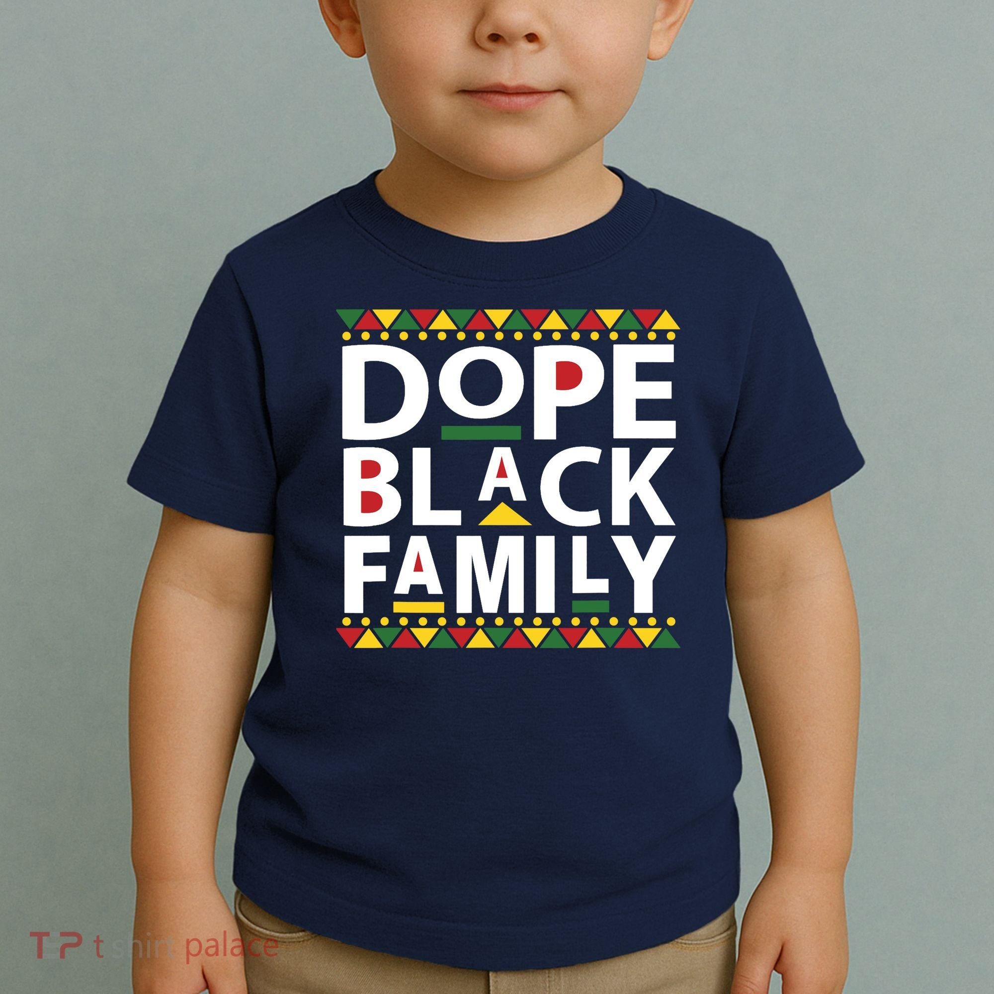Dope Black Family Reunion Matching Family Picture Toddler T-Shirt