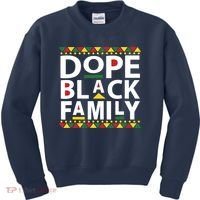 Dope Black Family Reunion Matching Family Picture Kids Sweatshirt thumb 0