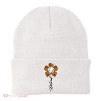 Detroit Baseball Flower Sports Fan Beanie thumb 0