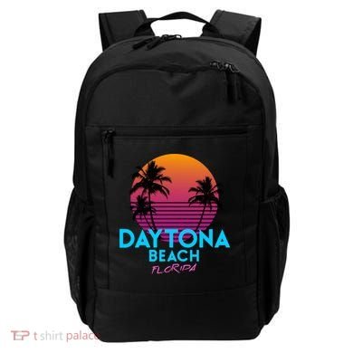 Daytona Beach Florida Retro 80s Gift Backpack