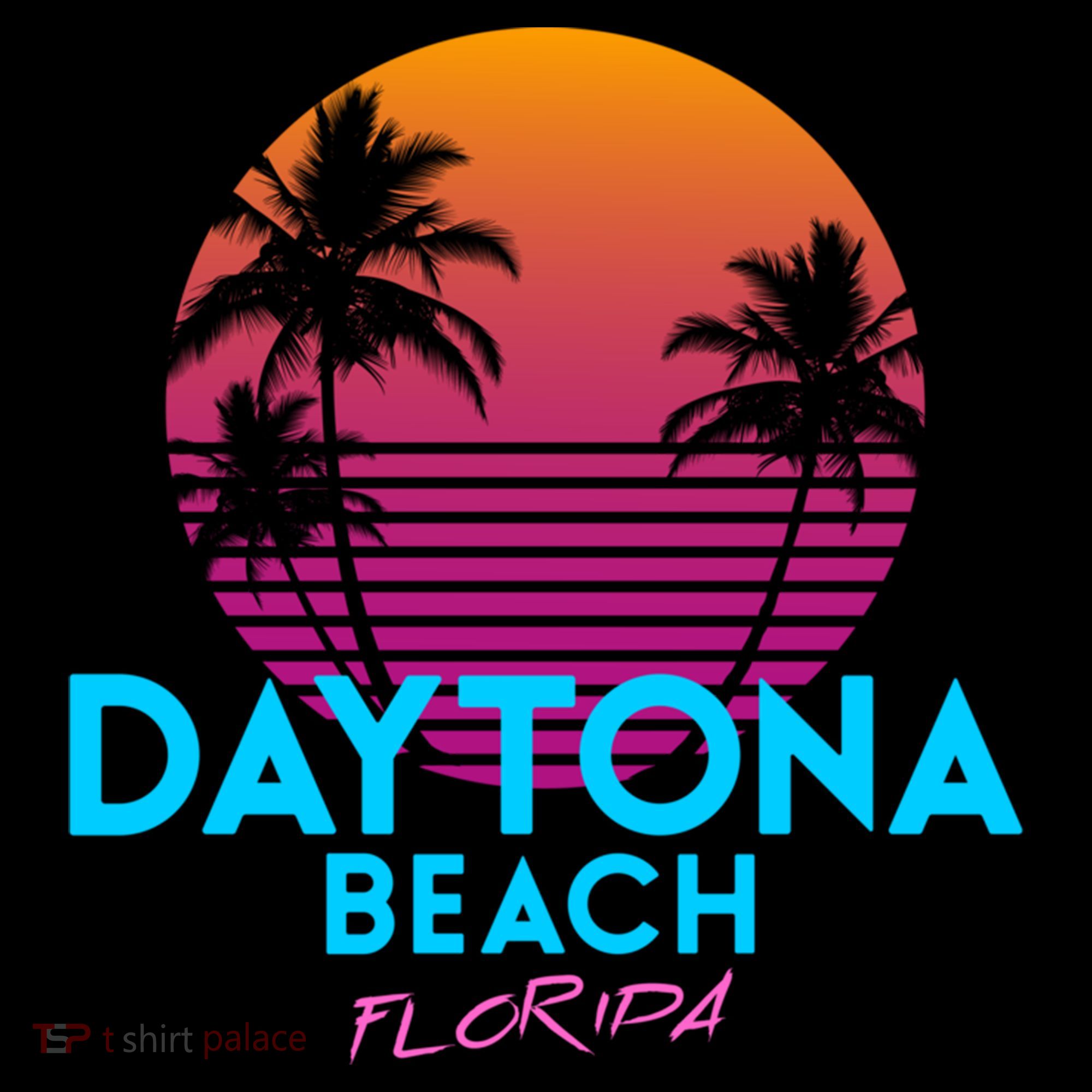 Daytona Beach Florida Retro 80s Gift Coffee Mug