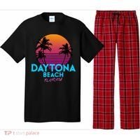 Daytona Beach Florida Retro 80s Gift Pajama Set thumb 0