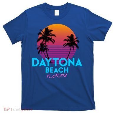 Daytona Beach Florida Retro 80s Gift T-Shirt