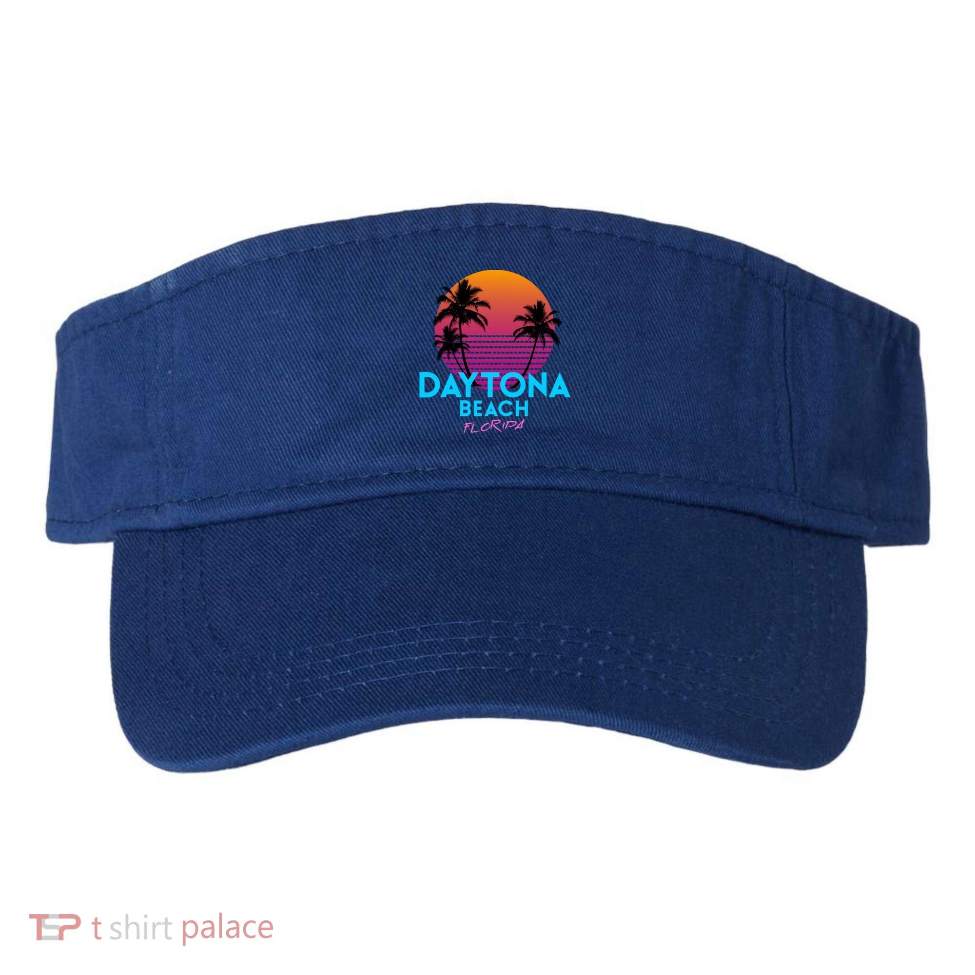 Daytona Beach Florida Retro 80s Gift Visor