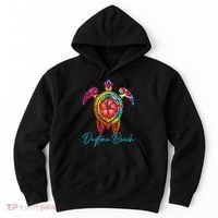 Daytona Beach Florida Tie Dye Sea Turtle Vacation 2025 Hoodie thumb 0
