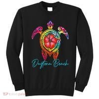 Daytona Beach Florida Tie Dye Sea Turtle Vacation 2025 Sweatshirt thumb 0