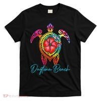 Daytona Beach Florida Tie Dye Sea Turtle Vacation 2025 T-Shirt thumb 0