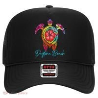 Daytona Beach Florida Tie Dye Sea Turtle Vacation 2025 Hat thumb 0