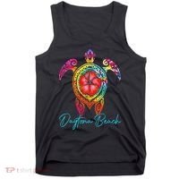 Daytona Beach Florida Tie Dye Sea Turtle Vacation 2025 Tank Top thumb 0