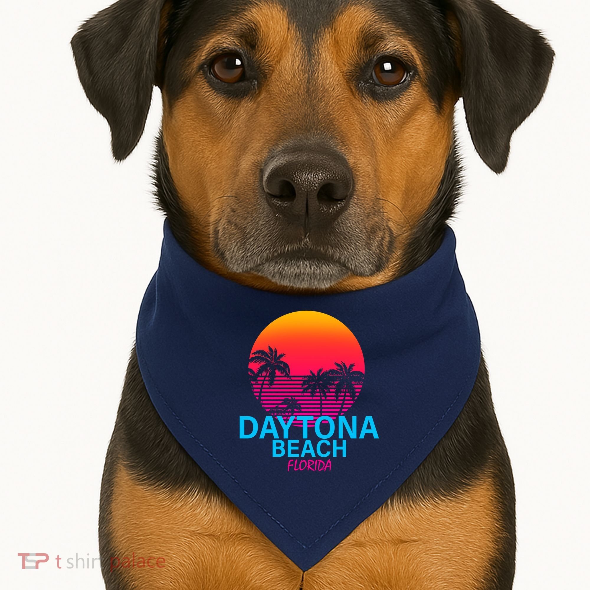 Daytona Beach Florida USA-Made Doggie Bandana