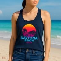 Daytona Beach Florida Women's Tank Top thumb 2