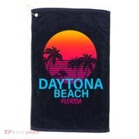 Daytona Beach Florida Golf Towel thumb 0