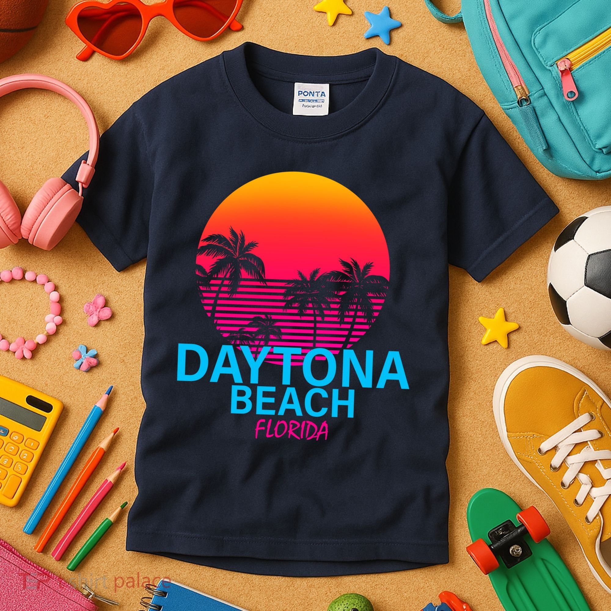 Daytona Beach Florida Kids T-Shirt