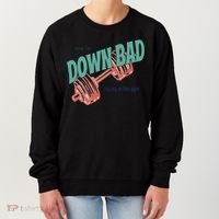 Down Bad Funny Crying At The Gym Women's Sweatshirt thumb 0