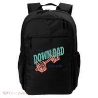 Down Bad Funny Crying At The Gym Backpack thumb 0