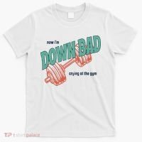Down Bad Funny Crying At The Gym T-Shirt thumb 0