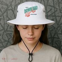 Down Bad Funny Crying At The Gym Bucket Hat thumb 3