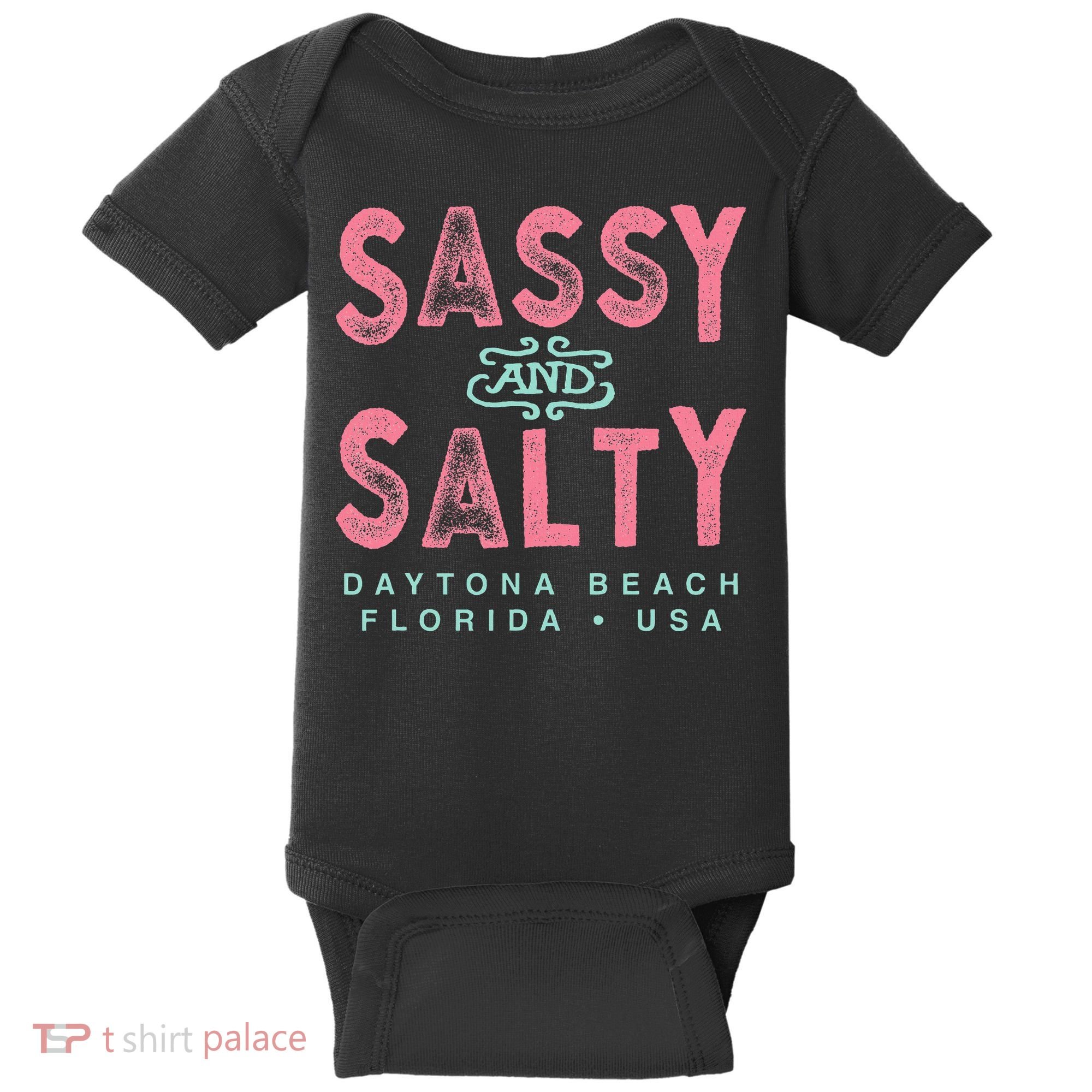 Daytona Beach Florida Souvenir Baby Bodysuit