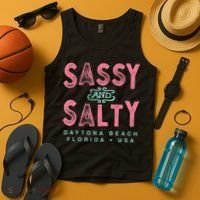 Daytona Beach Florida Souvenir Tank Top thumb 4
