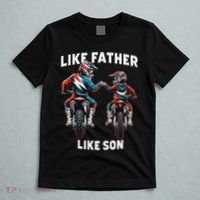 Dirt Bike Family Father Son Motocross Off Road Mx Dad T-Shirt thumb 5