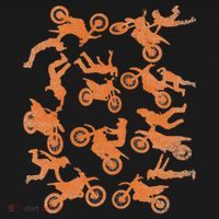 Dirt Bike Freestyle Fmx Motocross Rider Motorcycle Enduro Women's Hoodie thumb 2