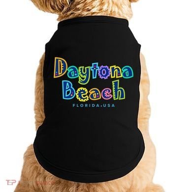 Daytona Beach Florida Souvenir Meaningful Gift Doggie Tank