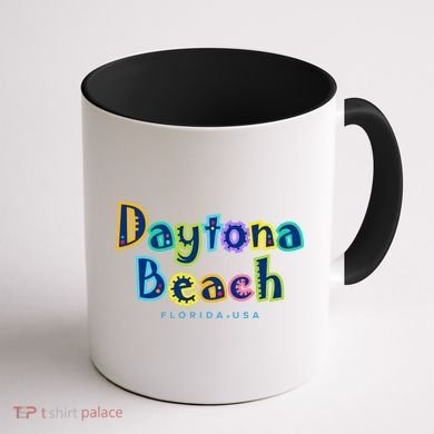 Daytona Beach Florida Souvenir Meaningful Gift Coffee Mug back