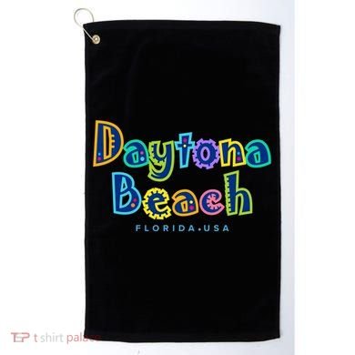 Daytona Beach Florida Souvenir Meaningful Gift Golf Towel