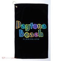 Daytona Beach Florida Souvenir Meaningful Gift Golf Towel thumb 0