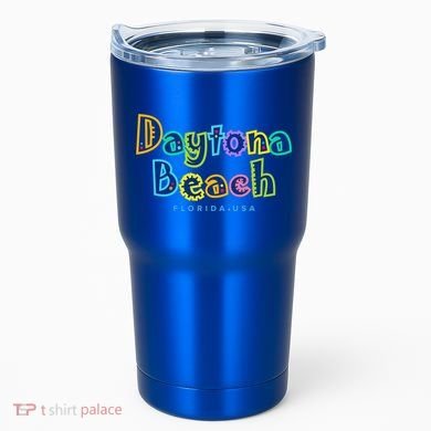 Daytona Beach Florida Souvenir Meaningful Gift Tumbler