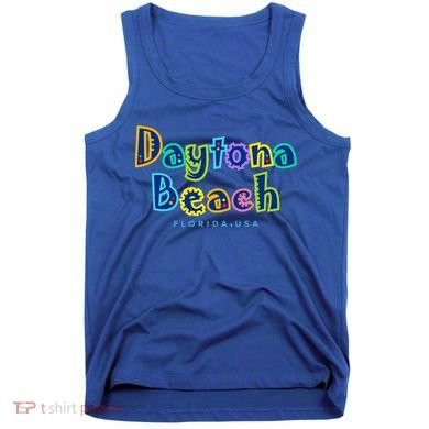 Daytona Beach Florida Souvenir Meaningful Gift Tank Top