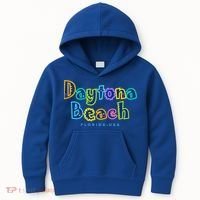 Daytona Beach Florida Souvenir Meaningful Gift Kids Hoodie thumb 0