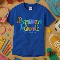 Daytona Beach Florida Souvenir Meaningful Gift Kids T-Shirt thumb 3