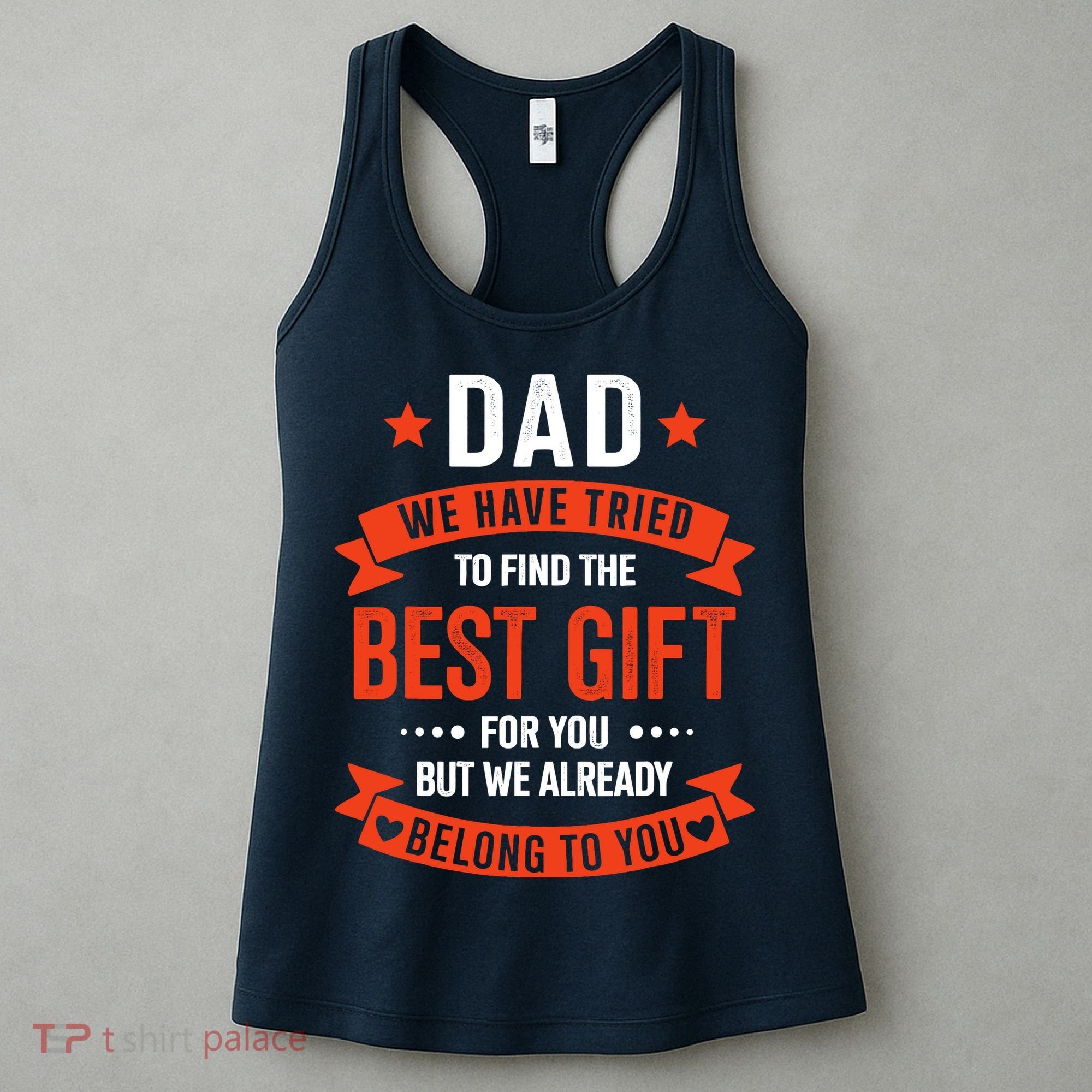 Dad Best Gift For Fathers Day Christmas Birthday Women's Tank Top