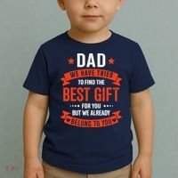Dad Best Gift For Fathers Day Christmas Birthday Toddler T-Shirt thumb 2