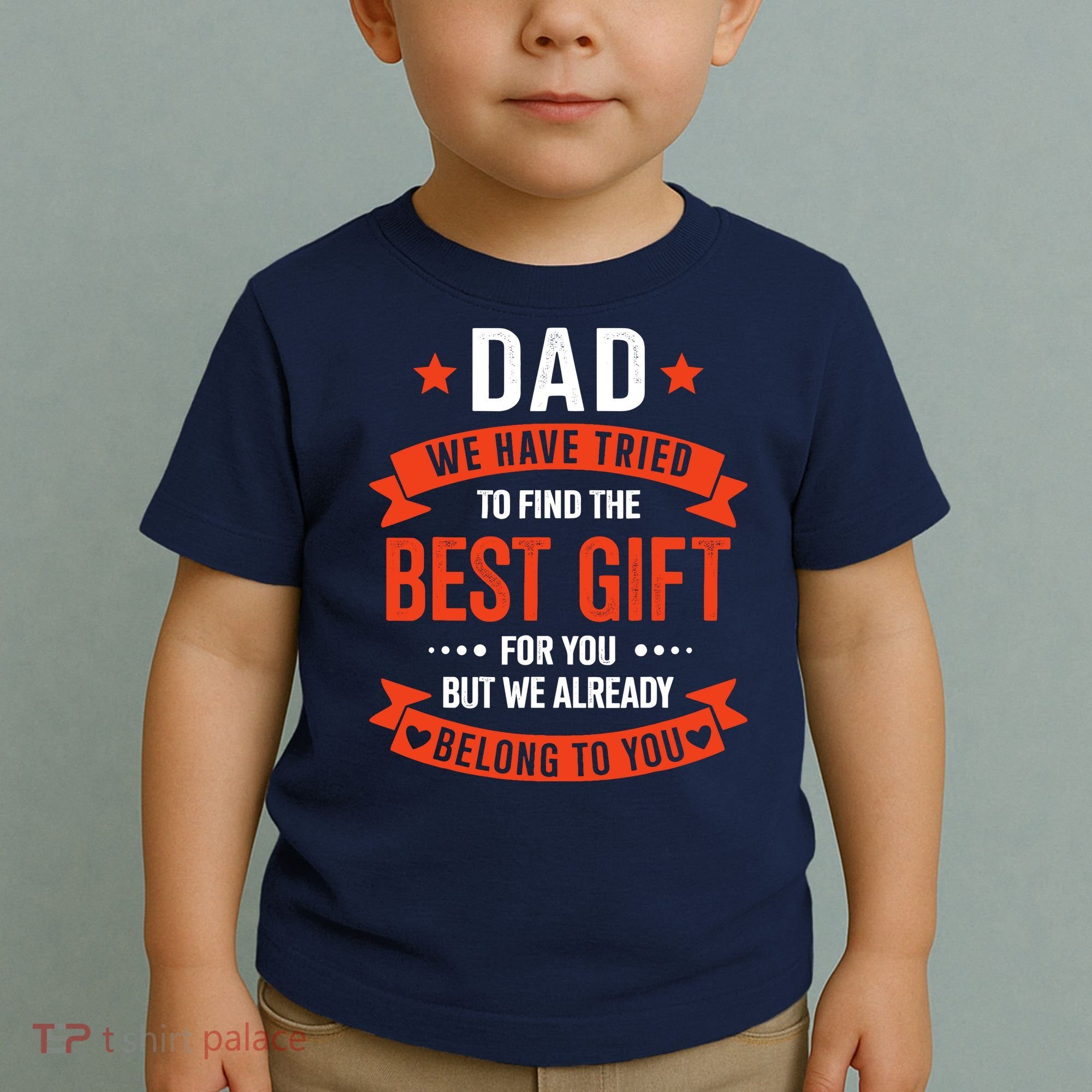 Dad Best Gift For Fathers Day Christmas Birthday Toddler T-Shirt