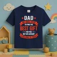 Dad Best Gift For Fathers Day Christmas Birthday Toddler T-Shirt thumb 3