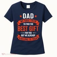 Dad Best Gift For Fathers Day Christmas Birthday Women's T-Shirt thumb 0